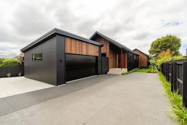 Concrete pads, garden planting and landscaping in Canterbury